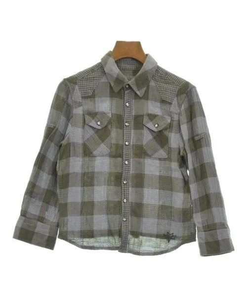 DIESEL Casual shirts Fashionable Tied Short Sleeve