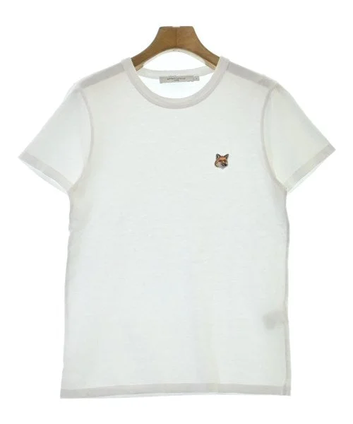 MAISON KITSUNE Tee Shirts/Tops Comfortable Graphic Short Sleeve