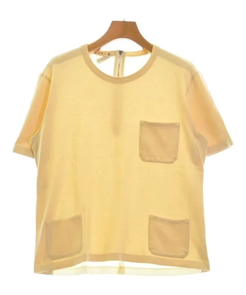 MARNI Tee Shirts/Tops Cozy Loose Fit Short Sleeve