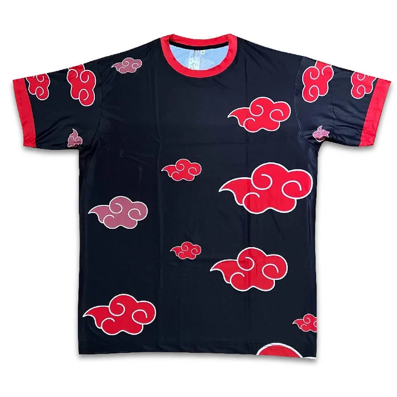 AkatsukiDrip - Cloud Shirts Casual Short Sleeve Top
