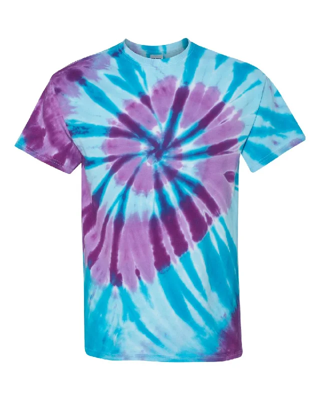 Dyenomite Thahiti Typhoon Tie Dyed Shirt 200TY SKU#DTTTD200TY Elegant Draped Short Shirt