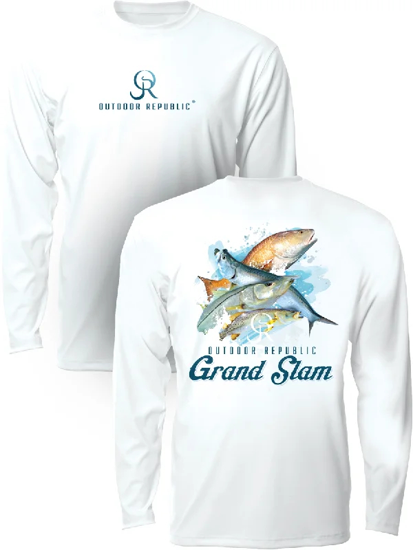 Grandslam - UPF Performance Shirt (unisex) Classic Solid Short Shirt