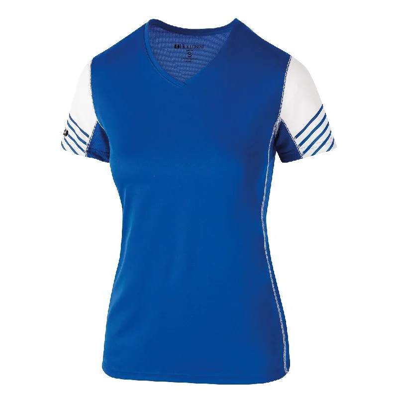 Holloway Women's Arc Shirt Short Sleeve Classic Cropped Short Sleeve