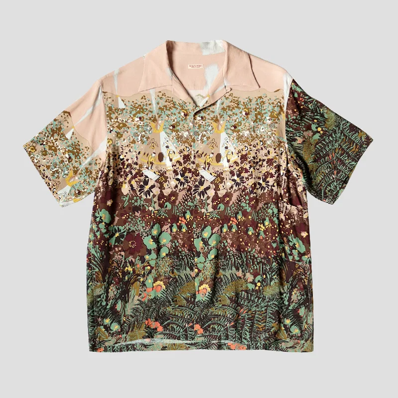 RAYON NAVAJO LAND HAWAIIAN SHIRTS Cozy Cotton Short Tee