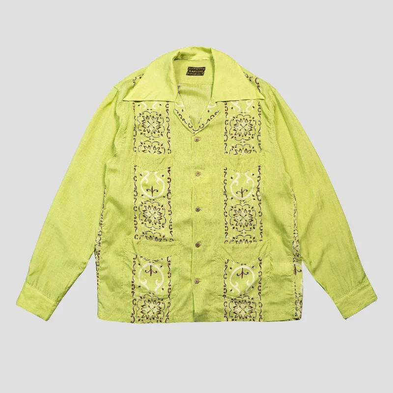 SILK/RAYON HAVANAJA L/S SHIRTS Cozy Summer Short Shirt