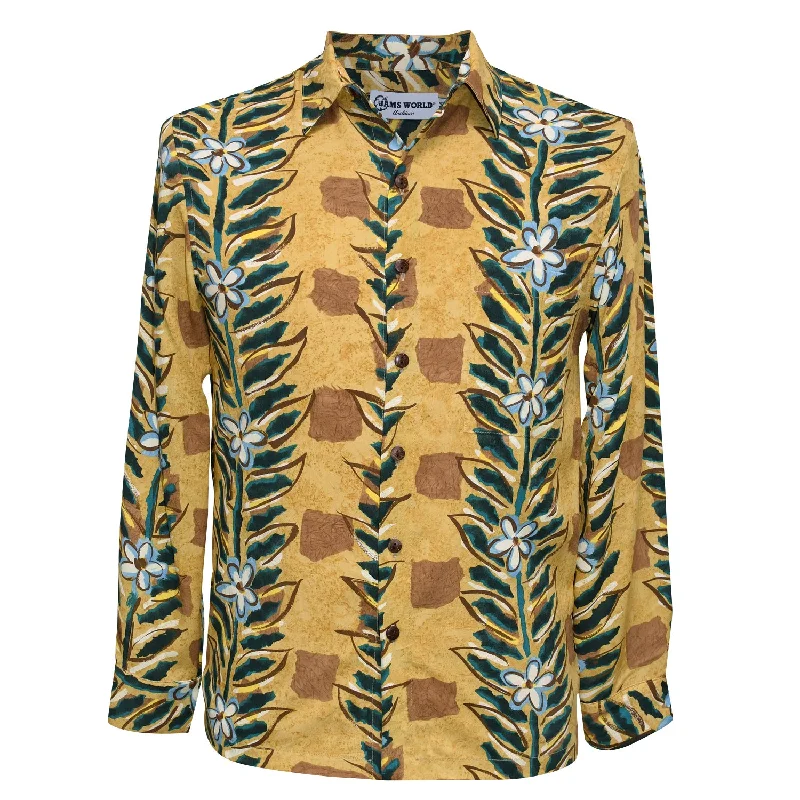 Unisex Long Sleeve Shirt - Maile Comfortable Summer Short Shirt