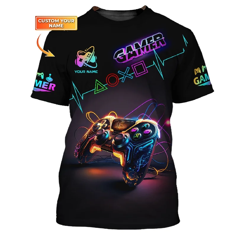 Unisex Shirt, Custom Name Shirt for Gamer, Gamer Hoodie, Gift for Game Lover Elegant Draped Short Sleeve Unisex Shirt, Custom Name Shirt for Gamer, Gamer Hoodie, Gift for Game Lover Elegant Draped Short Sleeve
