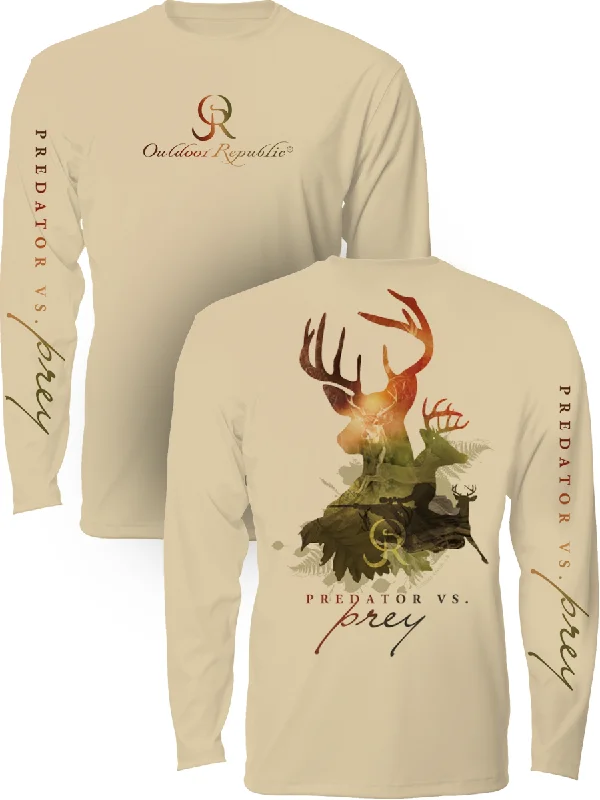 Woods Deer - UPF Performance Shirt (unisex) Comfortable Short Sleeve Tunic