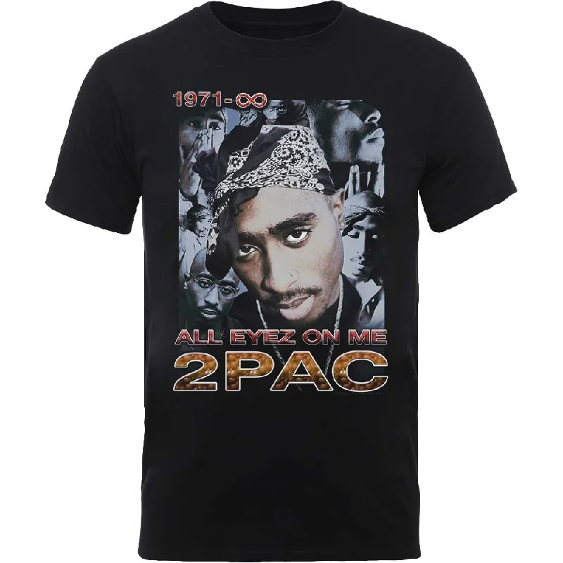 Tupac | Official Band T-Shirt | All Eyez 1971 Fleece Fabric Down Fabric Feather Fabric