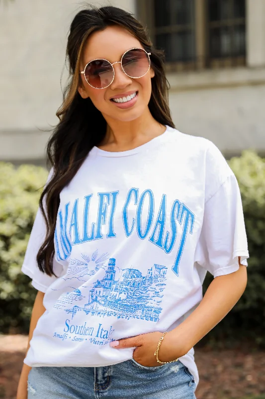 Amalfi Coast Graphic Tee Lace Blend Ribbed Blend Corduroy Blend