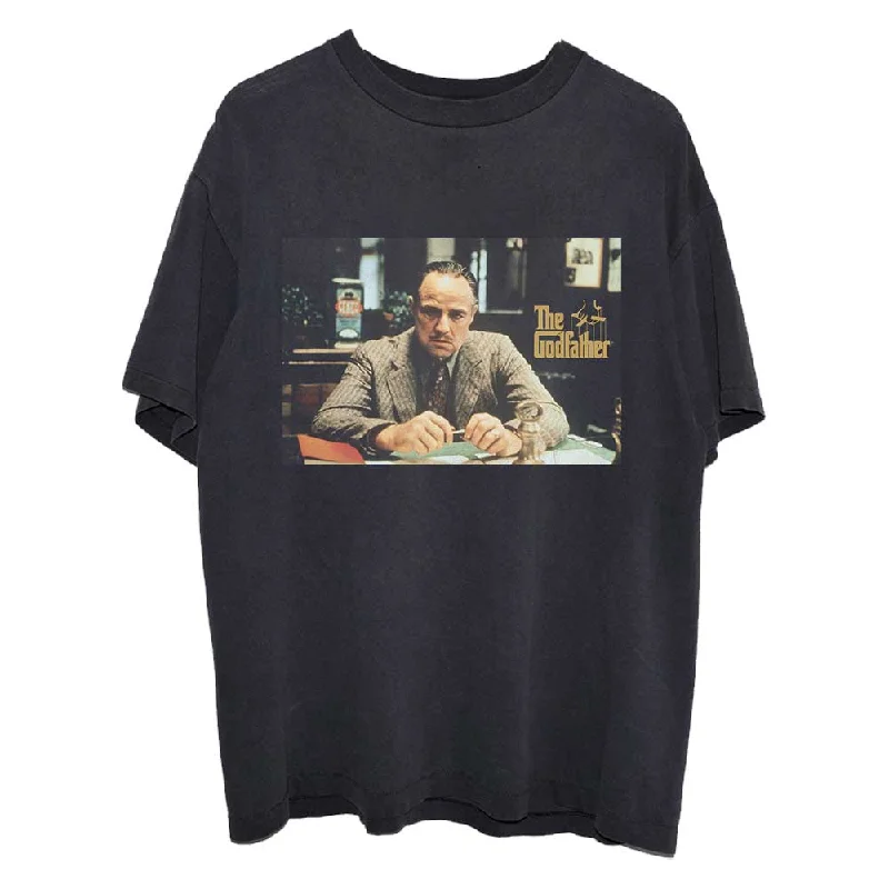 The Godfather | Official Band T-Shirt | Café Scene Fleece Fabric Down Fabric Feather Fabric