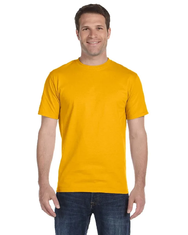 Gildan DryBlend 50/50 T-Shirt | Gold Rayon Velvet Corduroy