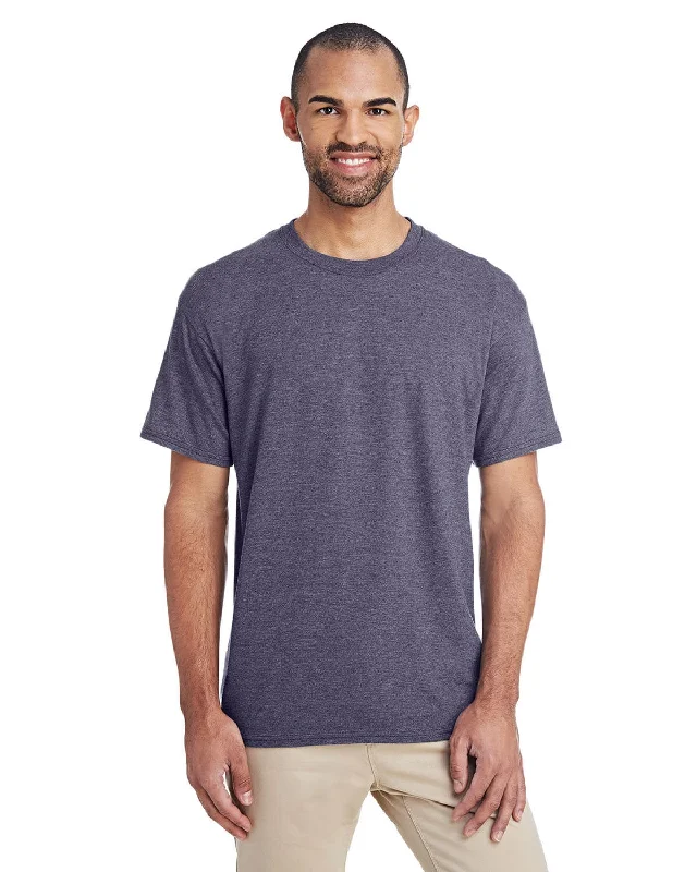 Gildan DryBlend 50/50 T-Shirt | Ht Sprt Drk Navy Lace Blend Ribbed Blend Corduroy Blend