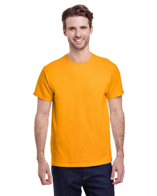 Gildan Heavy Cotton T-Shirt | Gold Cozy Warm Stylish