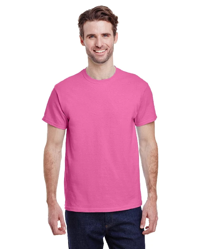 Gildan Ultra Cotton Heavyweight T-Shirt | Azalea Basic T-Shirt Crew Neck Short Sleeve