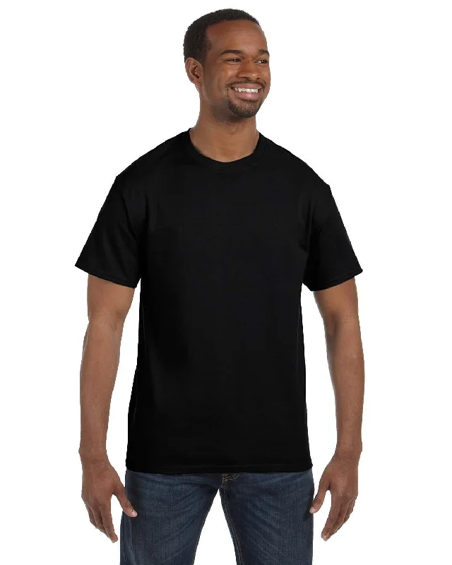 Hanes Authentic-T T-shirt | Black Fleece Nylon Spandex