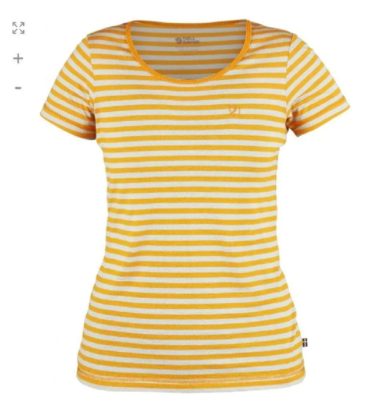 Fjällräven High Coast Stripe T-Shirt Women Sequined Glittery Shiny