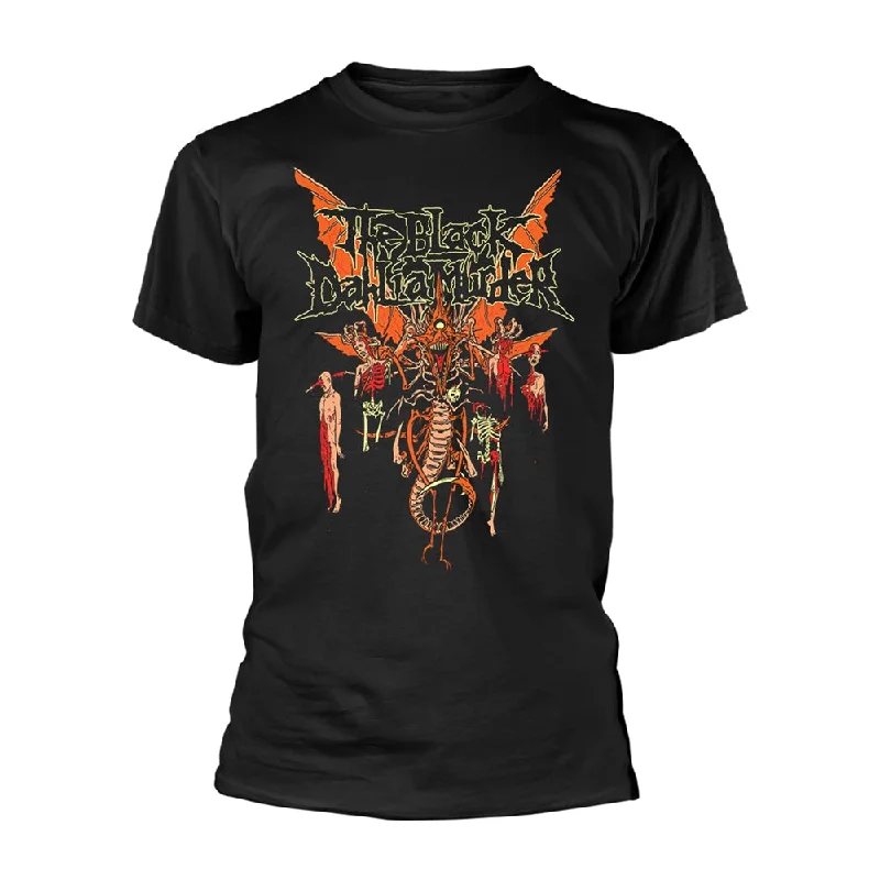 The Black Dahlia Murder | Official Band T-Shirt | Hell Wasp Striped Floral Plaid