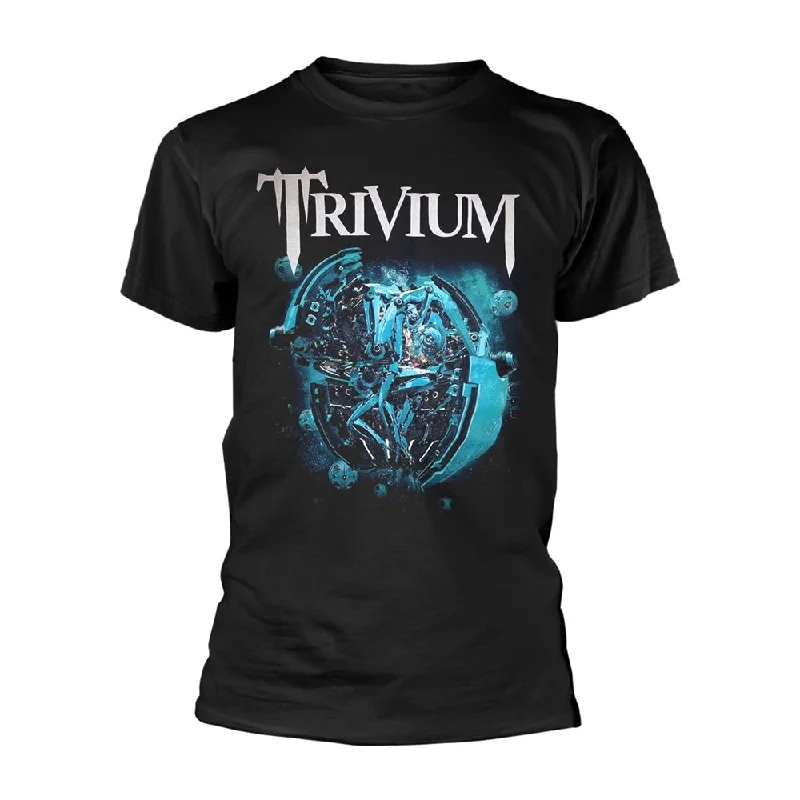 Trivium Unisex T-shirt: Orb Thin T-Shirt Open Front Quick Dry