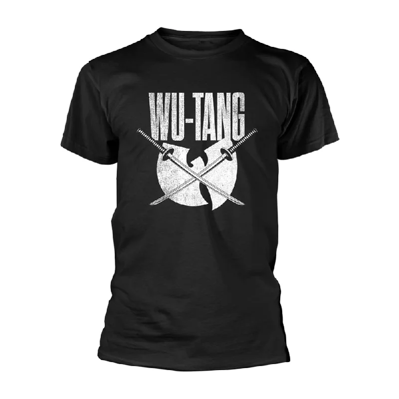 Wu-Tang Clan Unisex T-shirt: Katana Jersey Fabric Tulle Fabric Batik Fabric