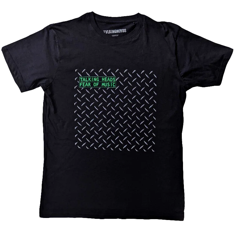 Talking Heads | Official Band T-Shirt | Fear Of Music Welt Pockets Slit Pockets