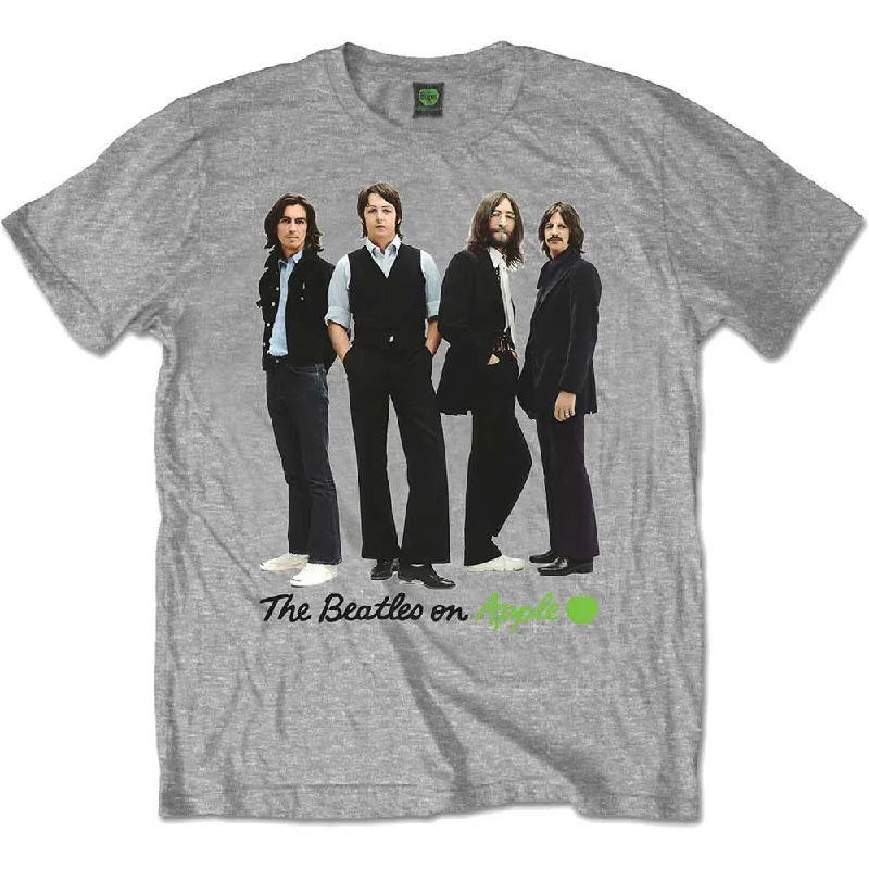 The Beatles | Official Band T-Shirt | Iconic Colour Graphic T-Shirt Round Neck Polyester The Beatles | Official Band T-Shirt | Iconic Colour Graphic T-Shirt Round Neck Polyester