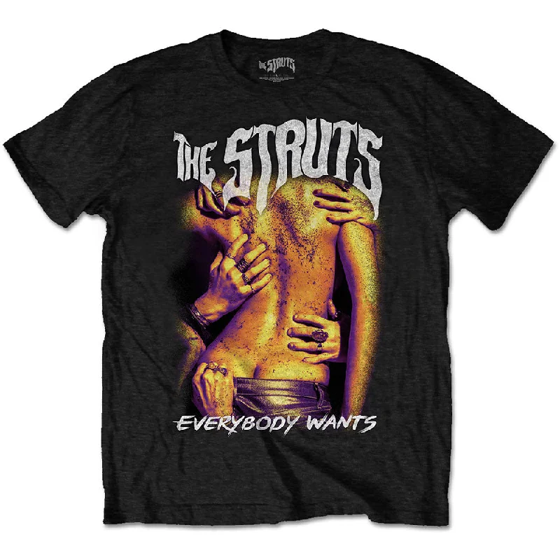 The Struts | Official Band T-Shirt | Everybody Wants Polka Dot Checkered Tartan