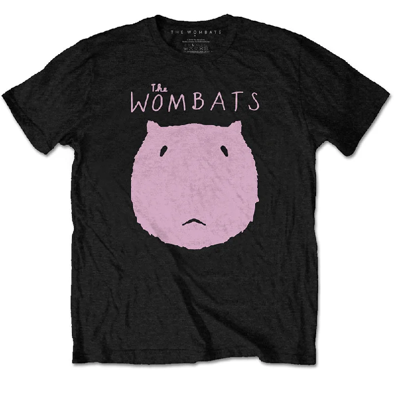 The Wombats | Official Band T-Shirt | Logo Sequined Glittery Shiny