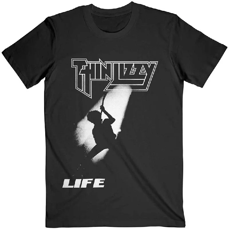 Thin Lizzy | Official Band T-Shirt | Life Machine Wash Dry Clean Hand Wash