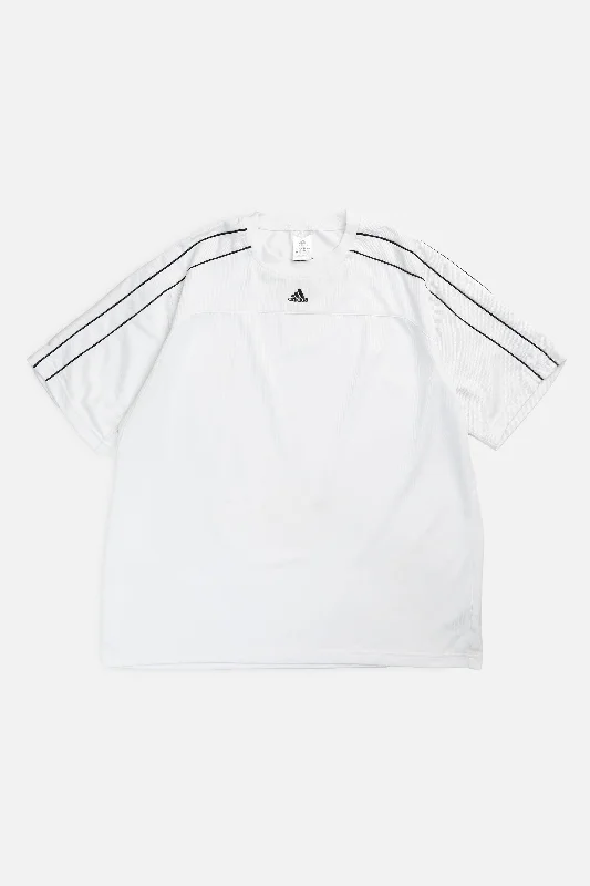 Vintage Adidas Tee - XL Houndstooth Herringbone Solid
