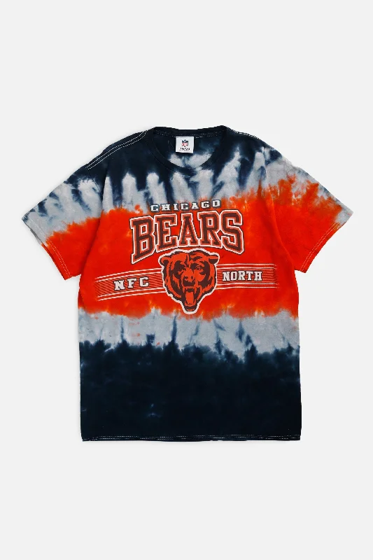 Vintage Chicago Bears NFL Tee - S Satin Fabric Silk Fabric Chiffon Fabric
