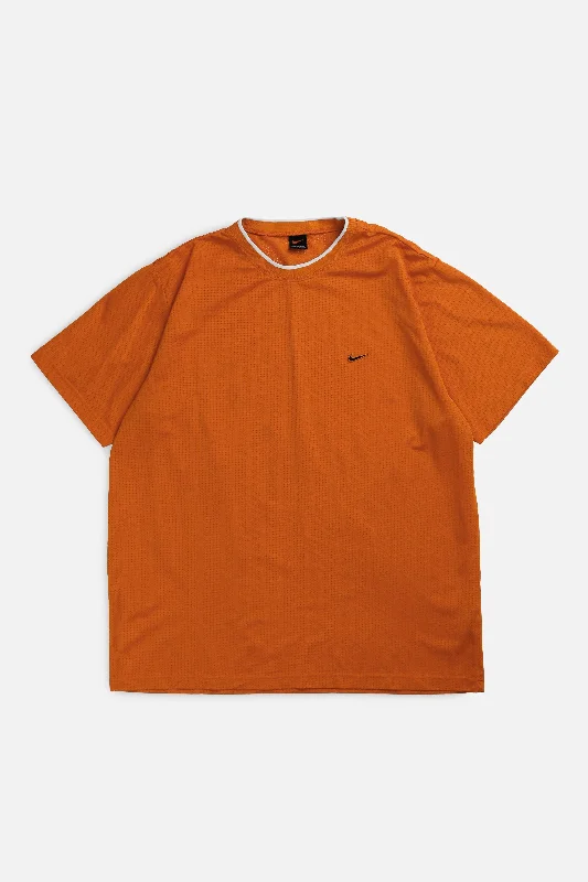 Vintage Nike Athletic Tee - XXL Welt Pockets Slit Pockets Flap Pockets