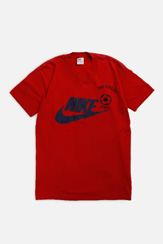 Vintage Nike Tee - Women's S Collared Crew Neck Turtle Neck