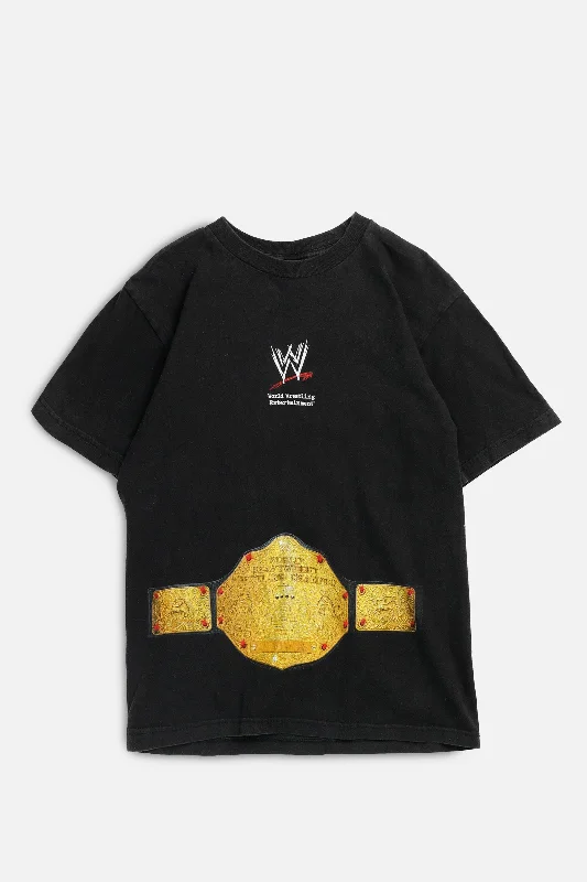 Vintage WWE Tee - S Fitted T-Shirt Seamless Stretchy