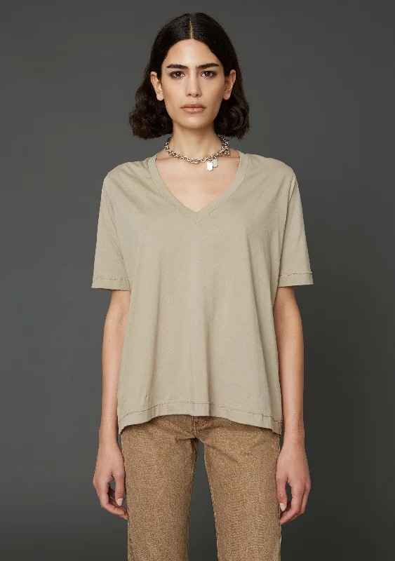 We Tee - Khaki Beige Nylon Fabric Polyester Fabric Spandex Fabric