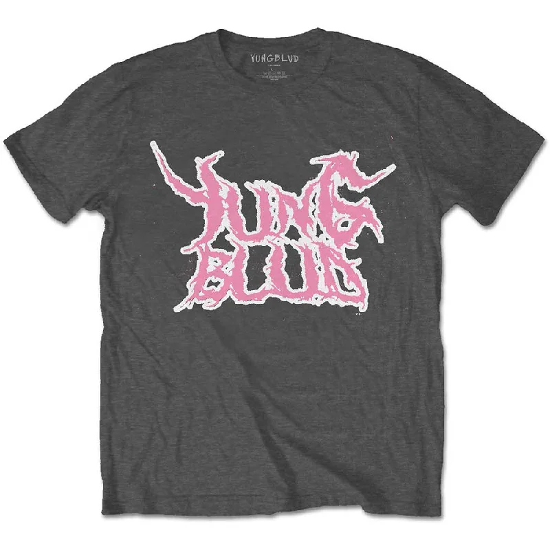 Yungblud | Official Band T-Shirt | DEADHAPPY Pink (Back Print) Iron Safe Non-Iron Wrinkle Free