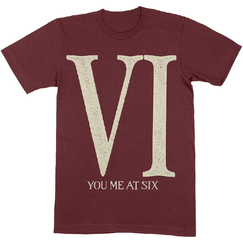 You Me At Six Unisex T-Shirt Roman VI Elegant Classic Vintage