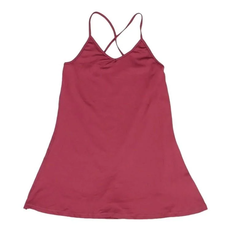 Burgundy Solid Mini Dress Trendy Wraparound Mini Dress