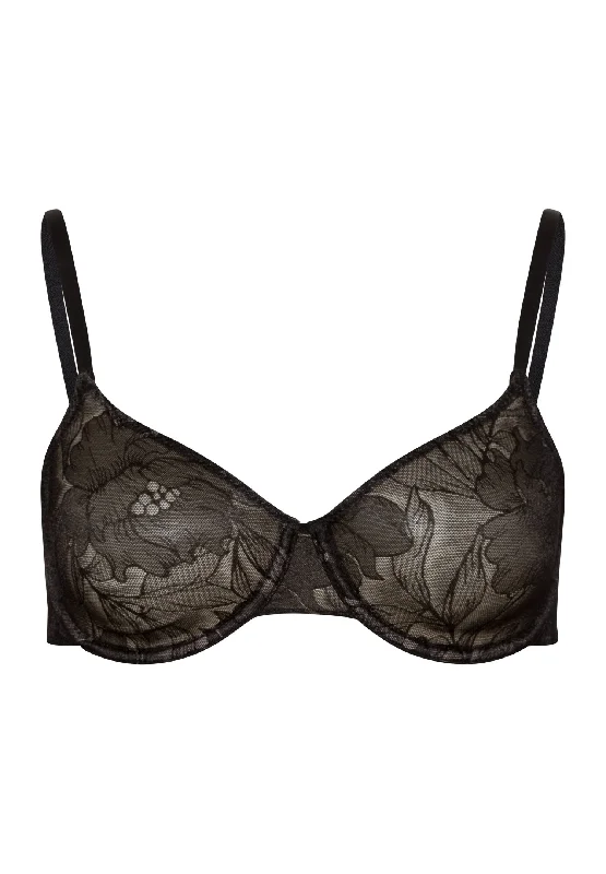 Tina Underwire Bra | Black Beauty 70926-2199 Push-Up Bra Set