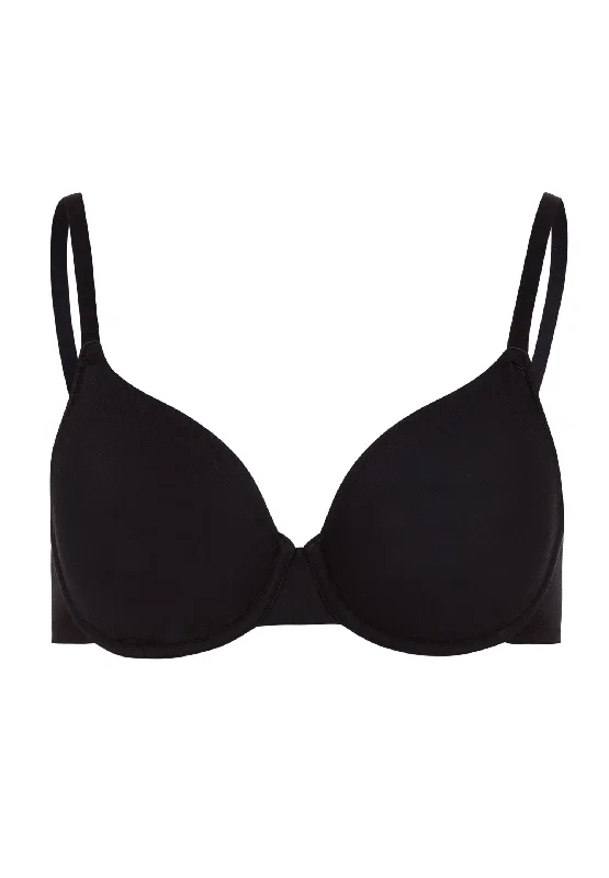 Cotton Sensation Underwire Bra | Black 71363-019 Minimalist Wireless Bra