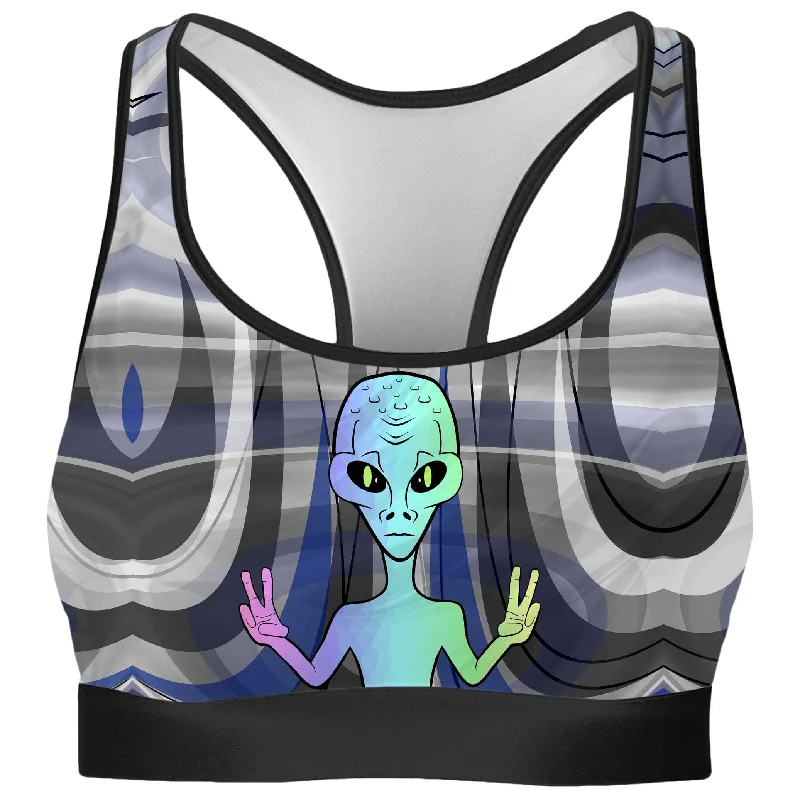 Alien Arrival Rave Bra Push-Up Wireless Bra