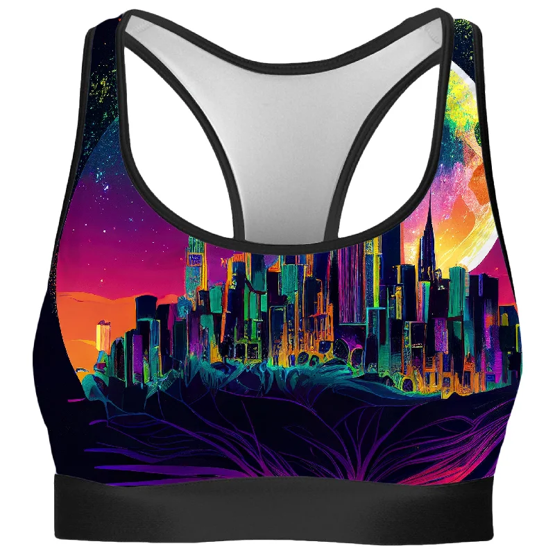 Back to Reality Rave Bra Casual Bralette Set