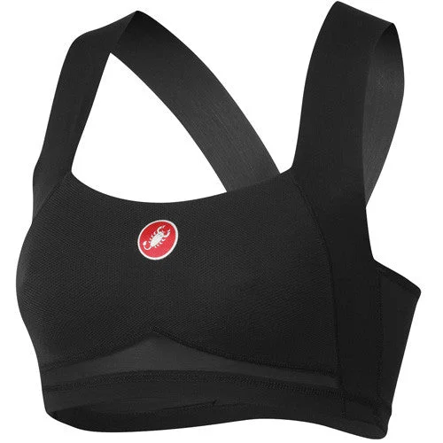 Castelli Womens Rosso Corsa Light Bra - Black Sexy Mesh Bra