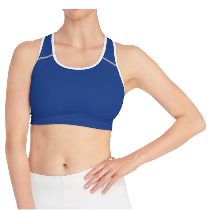 CH Royal Blue Sports Bra Comfortable Fit Bralette