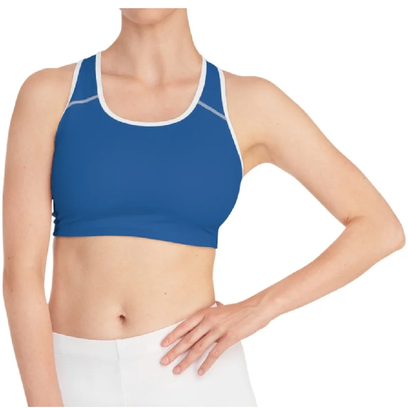 CH Sapphire Blue Sports Bra Smooth Stretch Bra