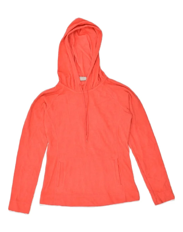 COLUMBIA Womens Fleece Hoodie Jumper UK 4 XS Red Polyester Hoodie with V-Neck Classic Versatile COLUMBIA Womens Fleece Hoodie Jumper UK 4 XS Red Polyester Hoodie with V-Neck Classic Versatile