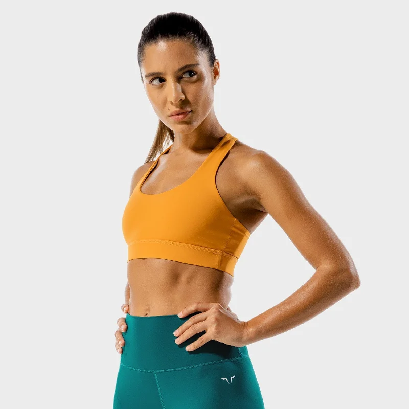 Core Agile Bra - Sunrise Yellow Soft Cup Bra