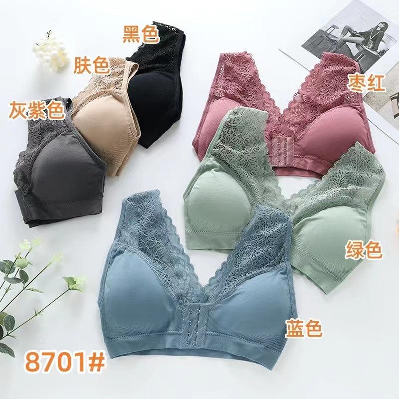 Cotton Nursing Bra Front with Buckle for Feeding Breastfeeding | Latest Bra for Women Sexy Underwire Bra