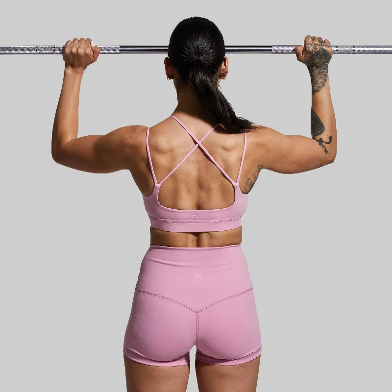 Exhale Sports Bra (Orchid) Chic Lace Bralette