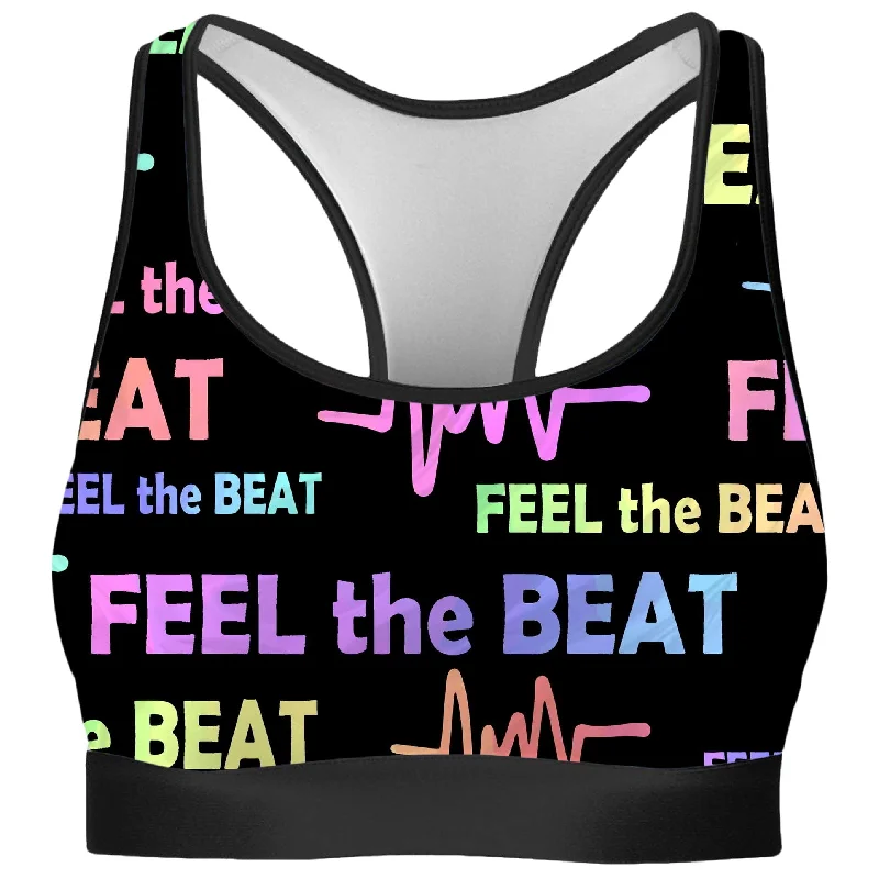 Feel the Beat Rave Bra Adjustable Comfort Bra